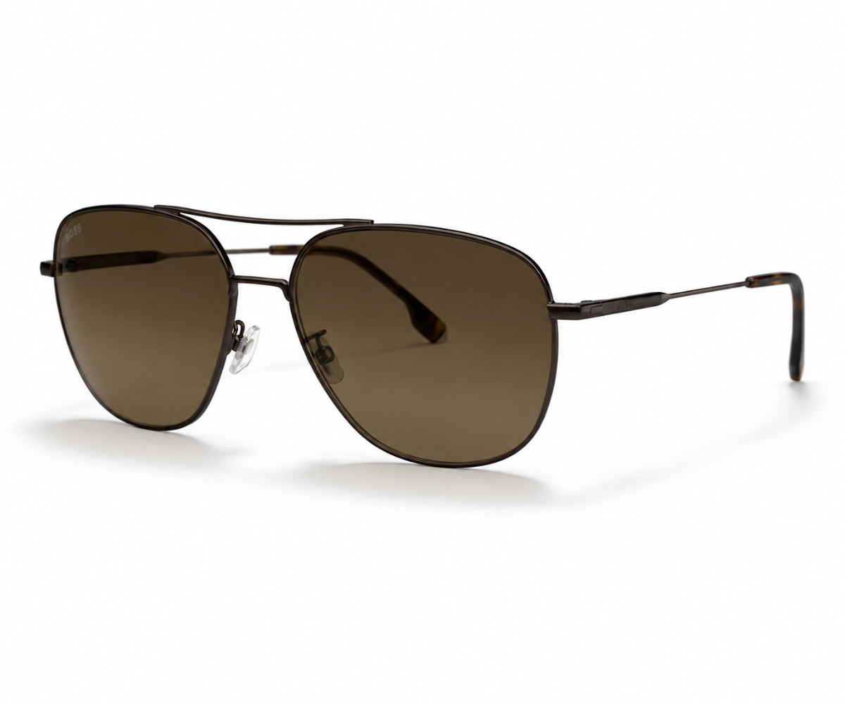 Hugo Boss BOSS 1557/0/F/S 6270 Bronze Metallic Sunglasses