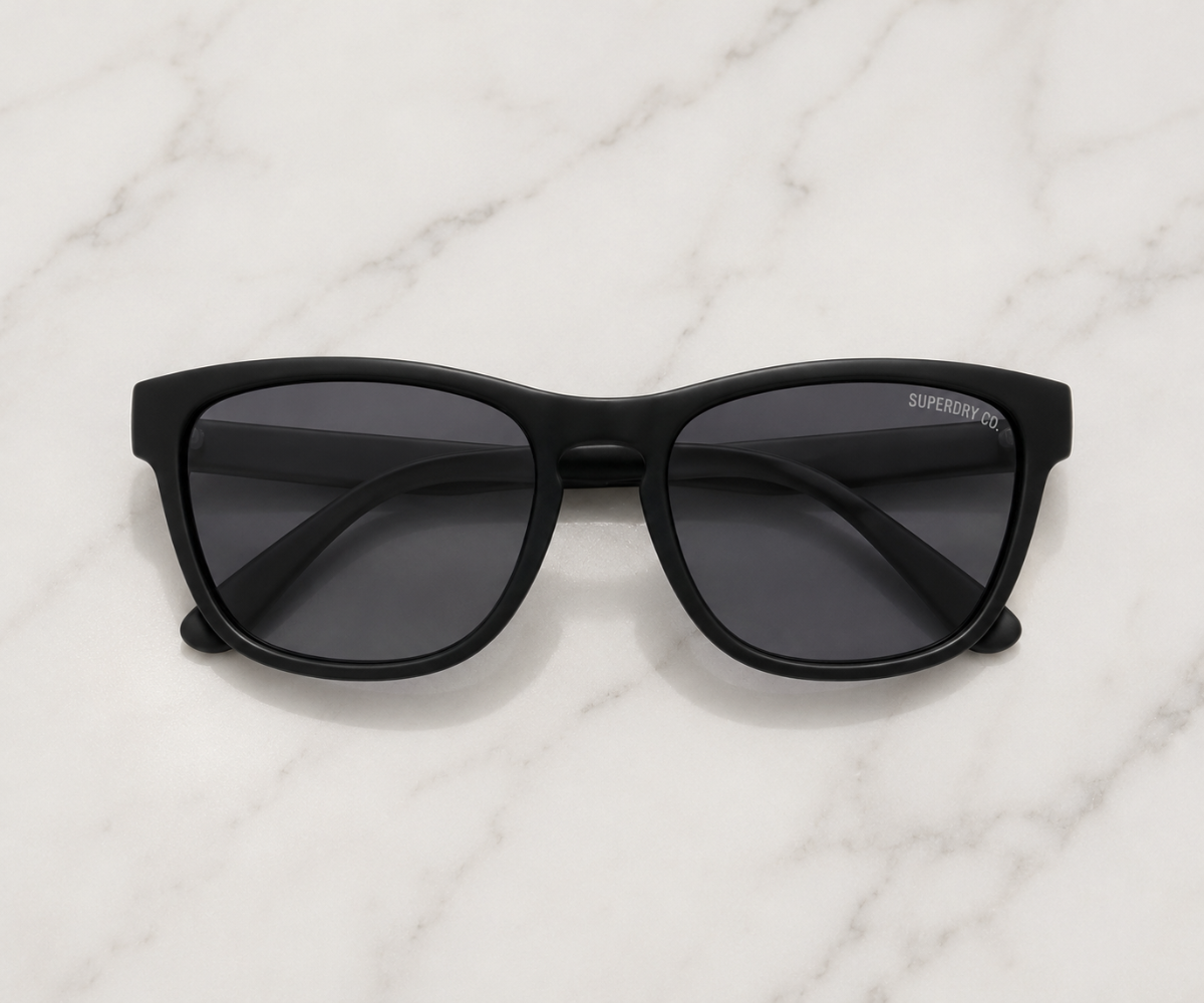 Superdry SDS-ROCKSTAR-104A Black Sunglasses - Offer