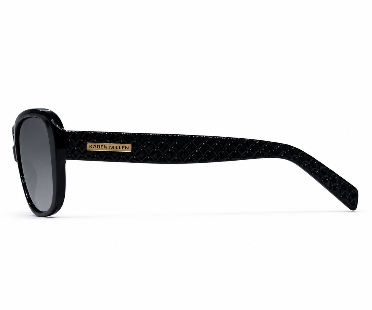 Karen Millen KM5060 001 Black Sunglasses