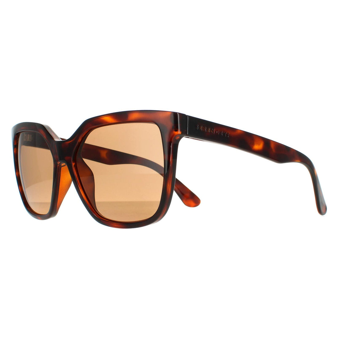 Serengeti SS536004 Havana Sunglasses - Brown / Tortoise frame, Brown lens