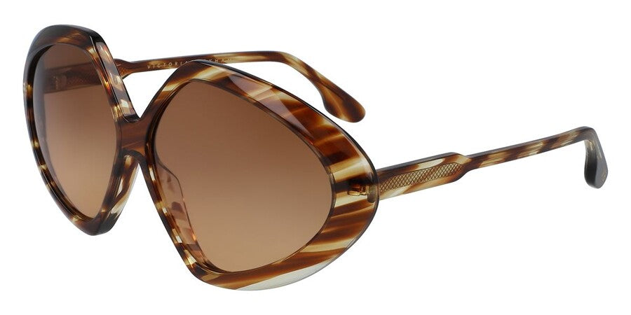Victoria Beckham VB614S (211) Tortoise Sunglasses - Brown frame, Brown lens