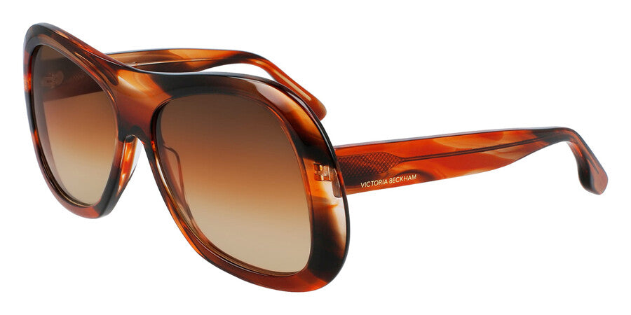 Victoria Beckham VB623S (617) Tortoise Sunglasses - Brown frame, Brown lens