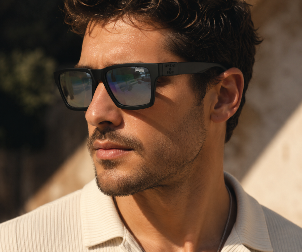 Superdry SDS-DISRUPTIVE-127P Matte Black Sunglasses - Offer