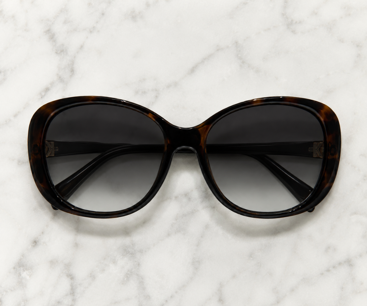 Karen Millen KM5054 100 Dark Tortoise Sunglasses