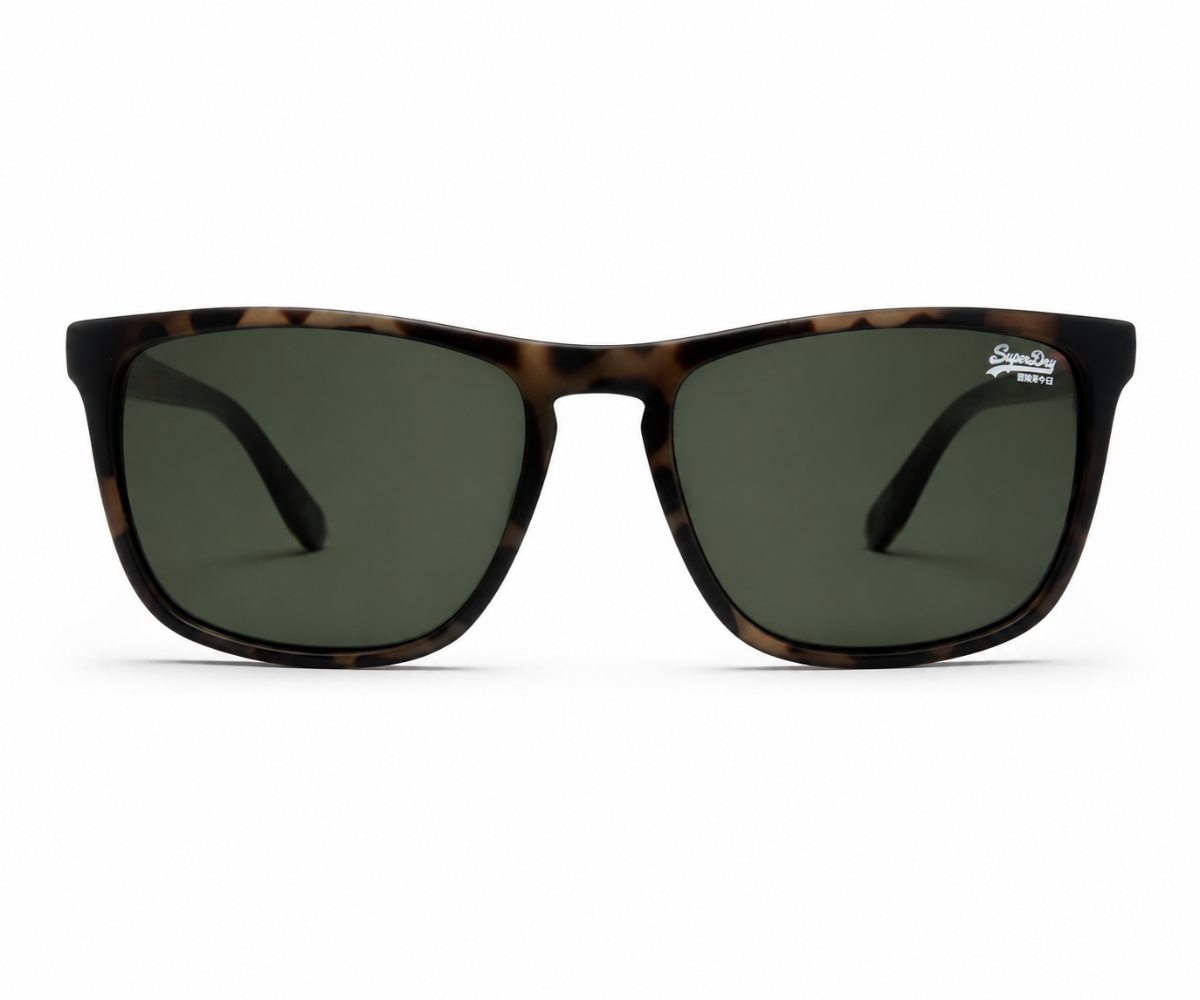 Superdry SDS-SHOCKWAVE-102 Satin Spotted Havana Sunglasses - Offer