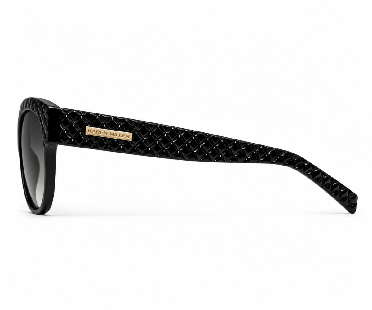 Karen Millen KM5058 001 Black Sunglasses