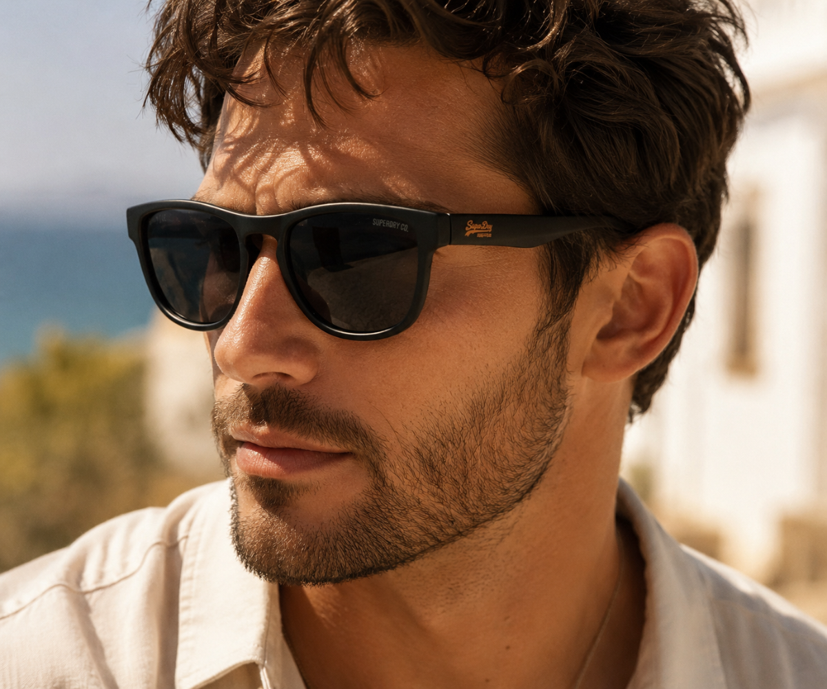 Superdry SDS-ROCKSTAR-104A Black Sunglasses - Offer
