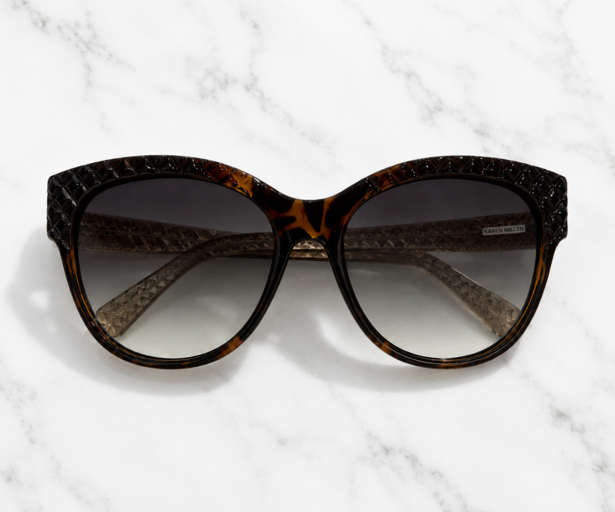 Karen Millen KM5058 122 Dark Tortoise Sunglasses