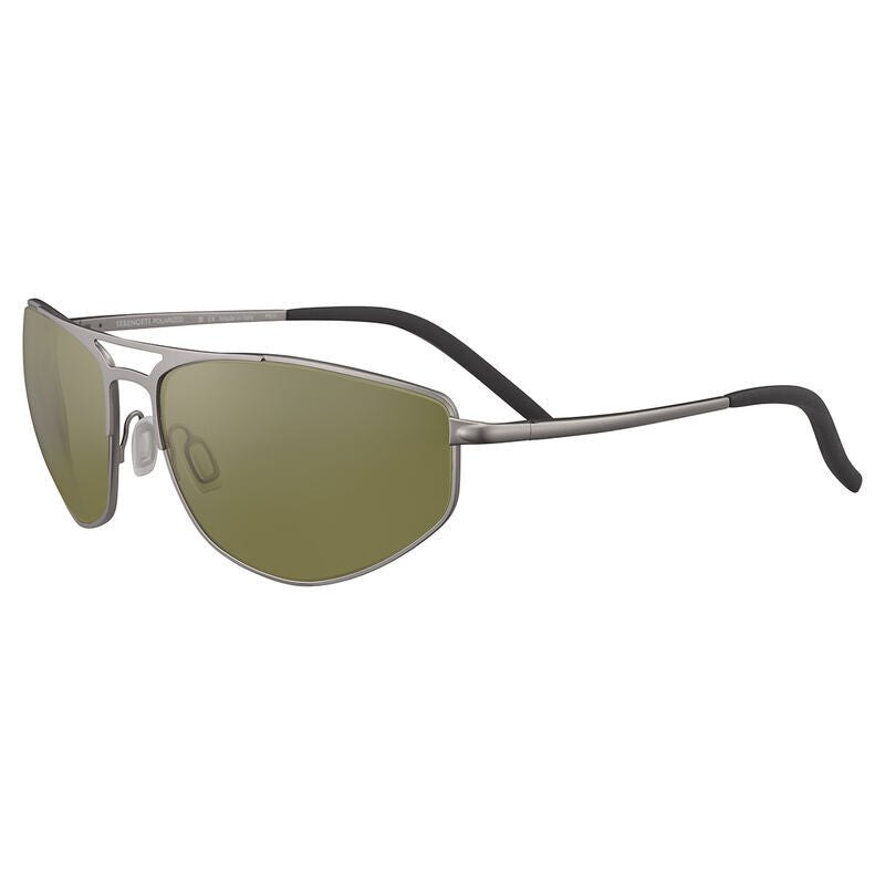Serengeti SS579002 Matt Gun Metal Sunglasses - Silver / Gunmetal frame, Mineral Lens lens