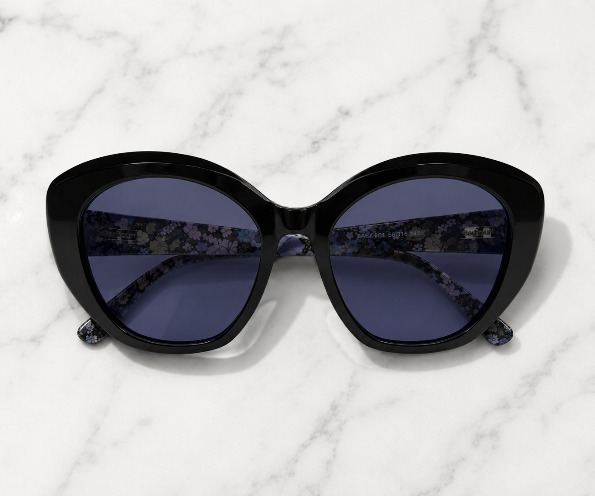 Barbour BA8122 C1 Black Sunglasses