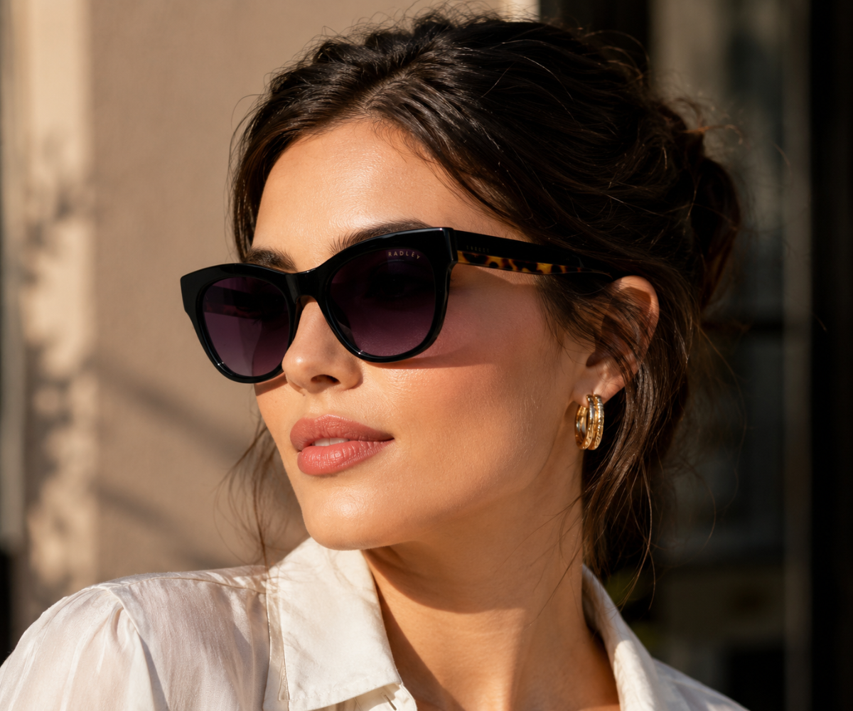 Radley 6508 104A Black and Havana Sunglasses - Offer