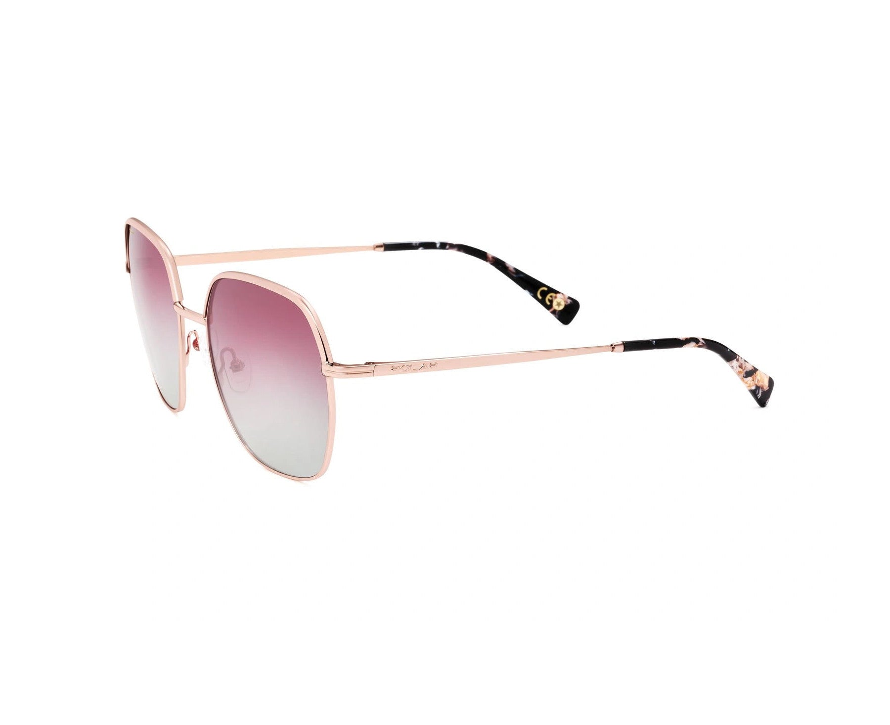 Polar MOD.GOLD 310 COL.14 Sunglasses - Gold frame, Pink lens
