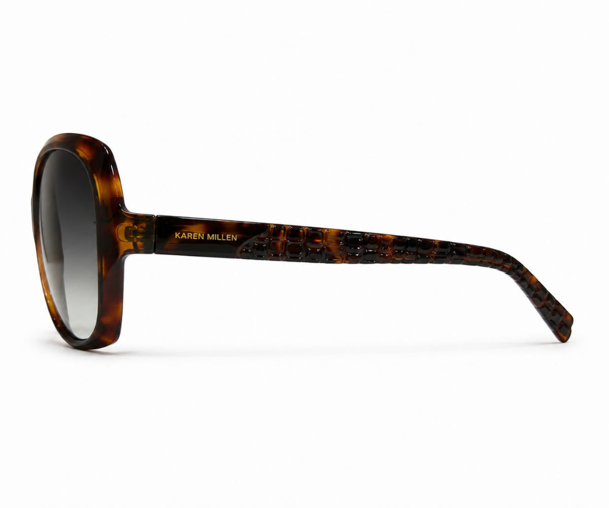Karen Millen KM5055 102 Light Tortoise Sunglasses