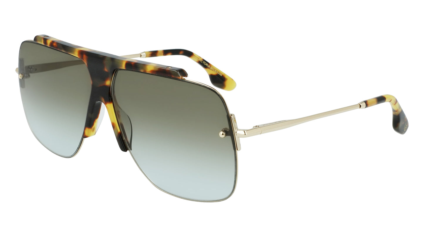Victoria Beckham VB627S (214) Brown Sunglasses - Brown frame, Grey lens