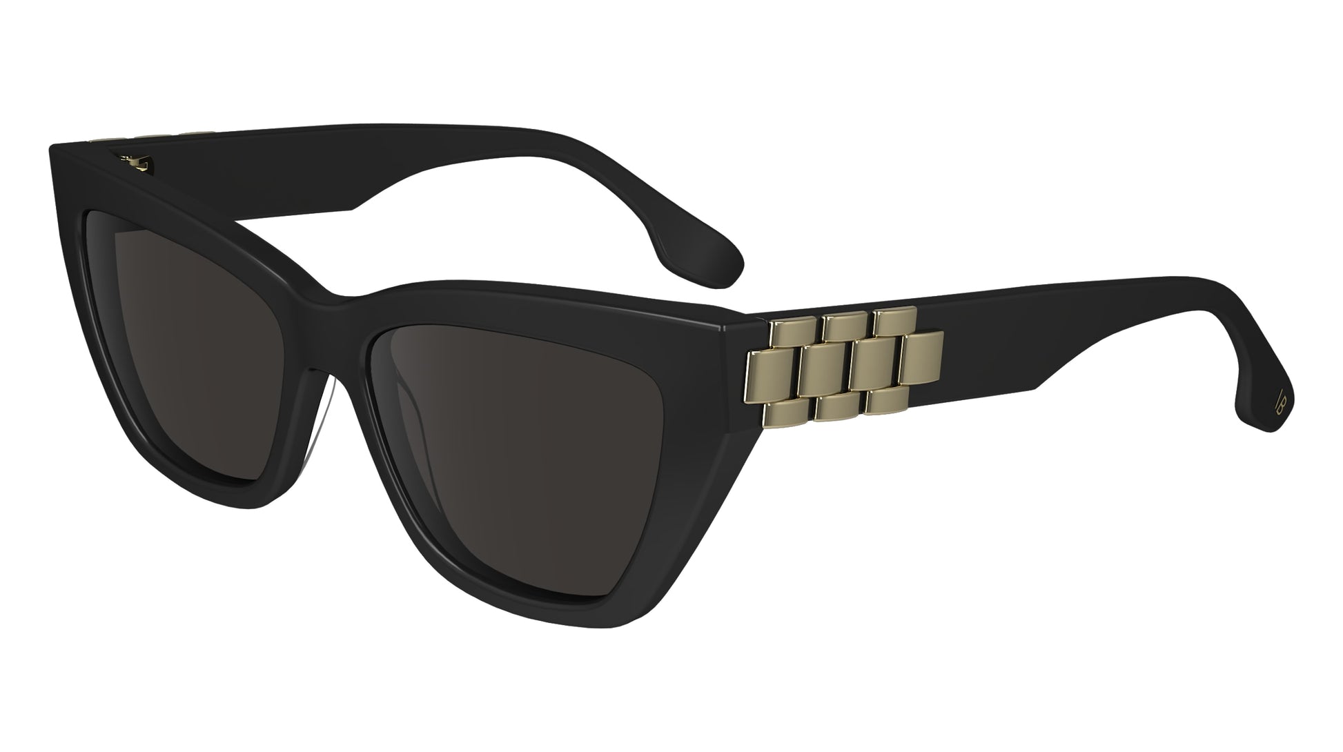 Victoria Beckham VB668S (001) Black Sunglasses - Black frame, Grey lens