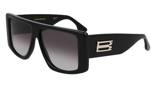 Victoria Beckham VB678S (001) Black Sunglasses - Black frame, Grey lens