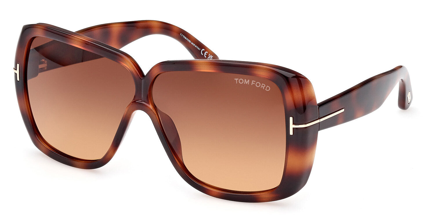 Tom Ford FT1037/S 52F Havana Sunglasses - Brown / Tortoise frame, Brown lens