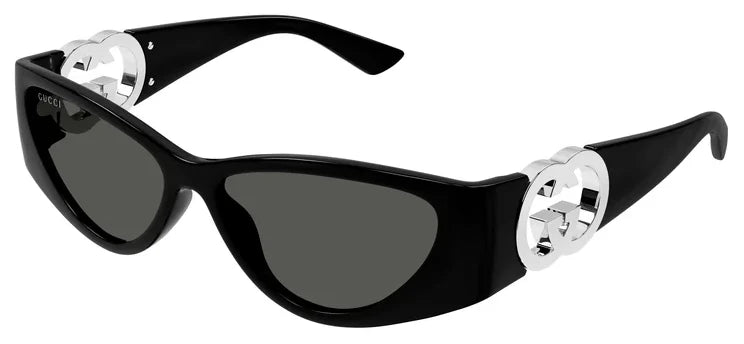 Gucci GG1824S 001 Black Sunglasses - Black frame, Black Lens