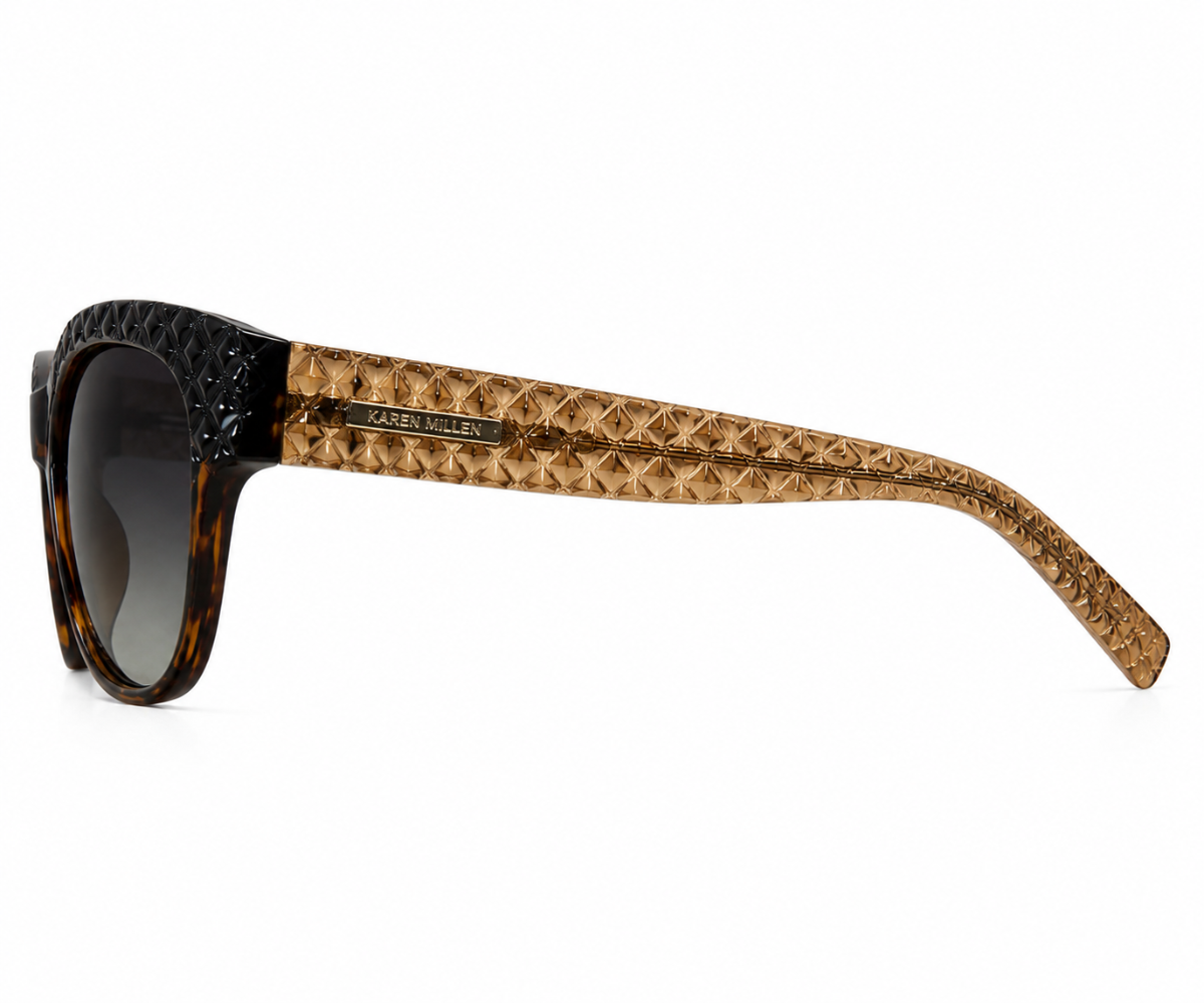 Karen Millen KM5058 122 Dark Tortoise Sunglasses
