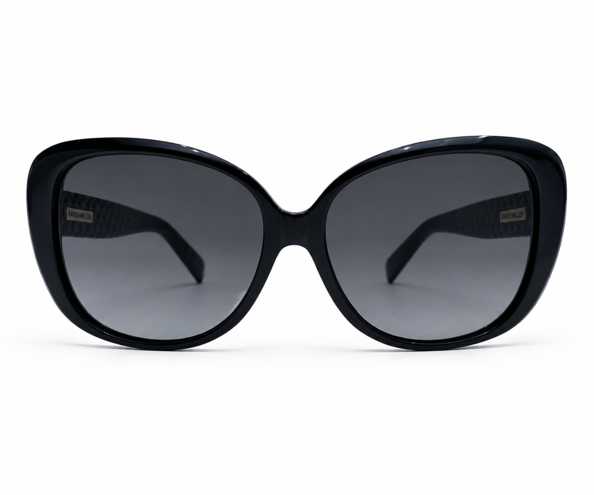Karen Millen KM5060 001 Black Sunglasses