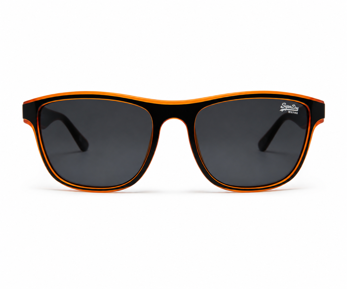 Superdry SDS-ROCKSTEP-104 Black Orange Sunglasses