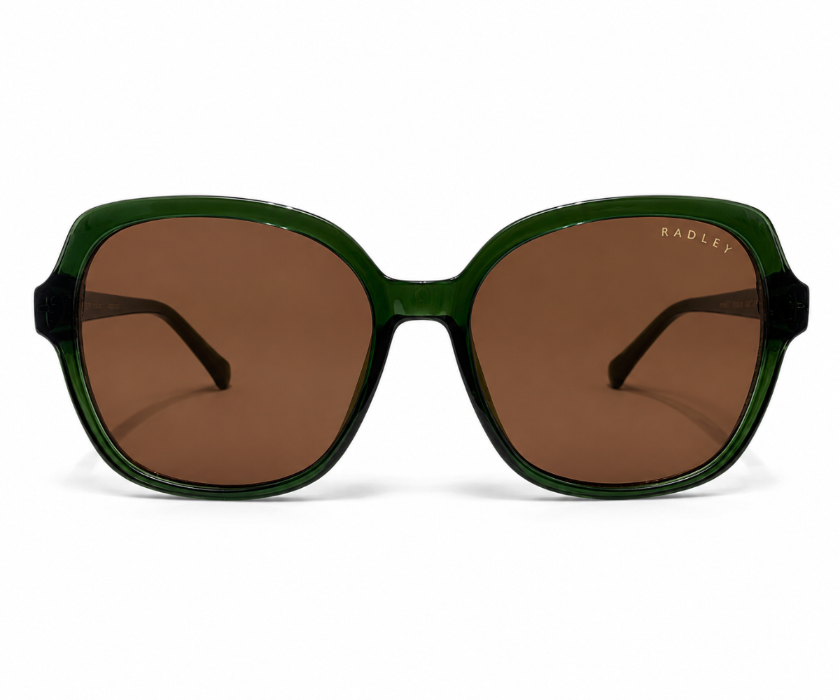 Radley 6505 107PA Transparent Dark Green Sunglasses - Offer