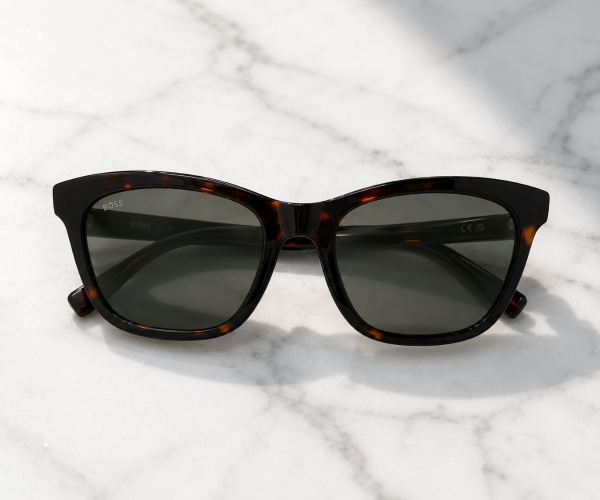 Hugo Boss BOSS 1555/0/F/S 56 QT 086 Havana Sunglasses