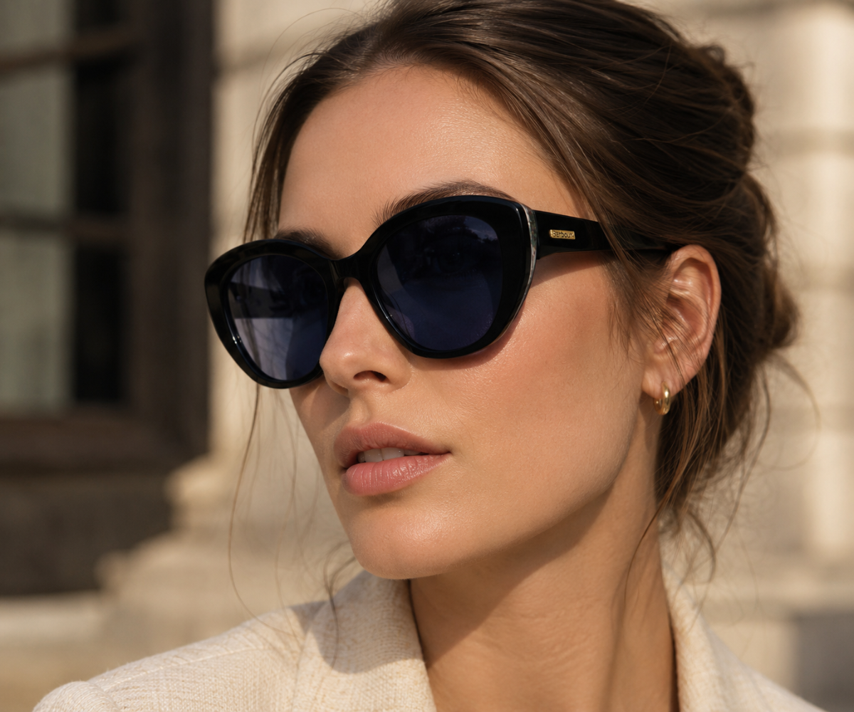 Barbour BA8122 C1 Black Sunglasses