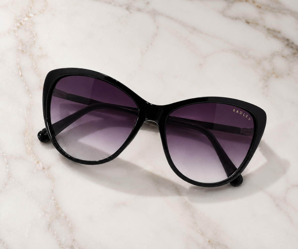 Radley Gwyneth 104 Glossy Black Sunglasses - Offer