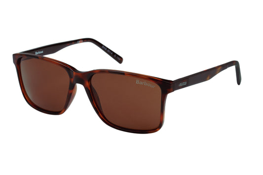 Barbour BAS-3014-102 Havana Sunglasses - Brown / Tortoise frame, Brown lens