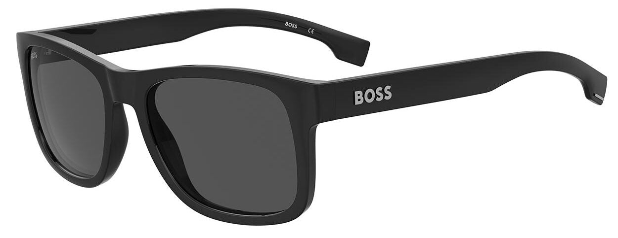 Hugo Boss BOSS 1568/S 807 Black Sunglasses - Black frame, Black lens
