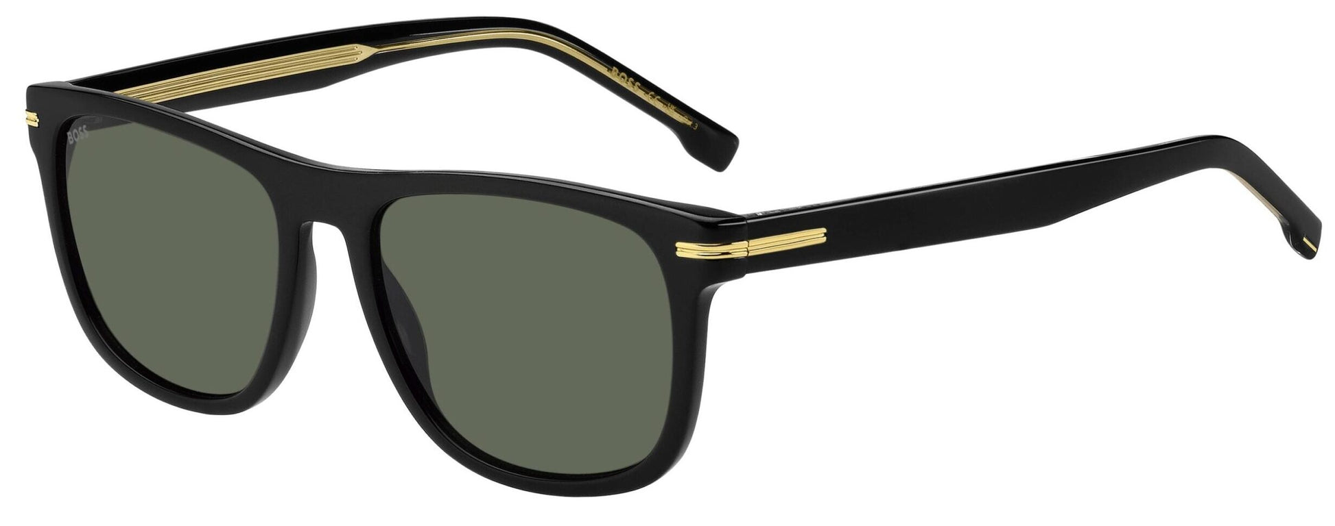 Hugo Boss BOSS 1626/S 807 Black Sunglasses - Black frame, Black lens