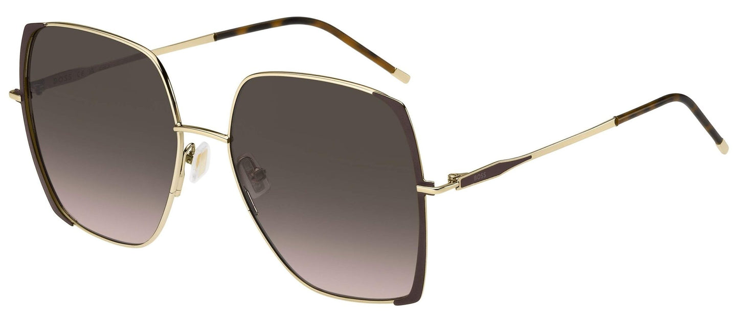 Hugo Boss BOSS 1707/S 01Q Gold Sunglasses - Gold frame, Brown lens