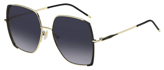 Hugo Boss BOSS 1707/S RHL Gold Sunglasses - Gold frame, Grey lens