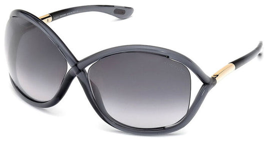 Tom Ford FT0009/S 0B5 Grey Sunglasses - Silver / Gunmetal frame, Grey lens