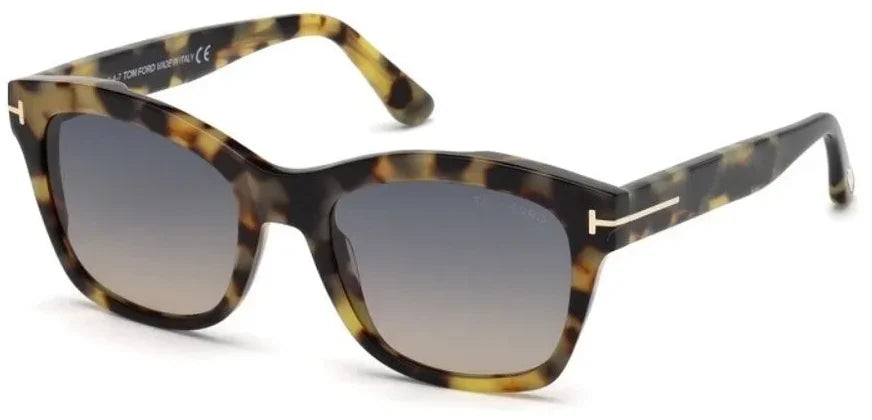 Tom Ford FT0614/S 55B Tortoise Shell Sunglasses - Brown / Tortoise frame, Black lens