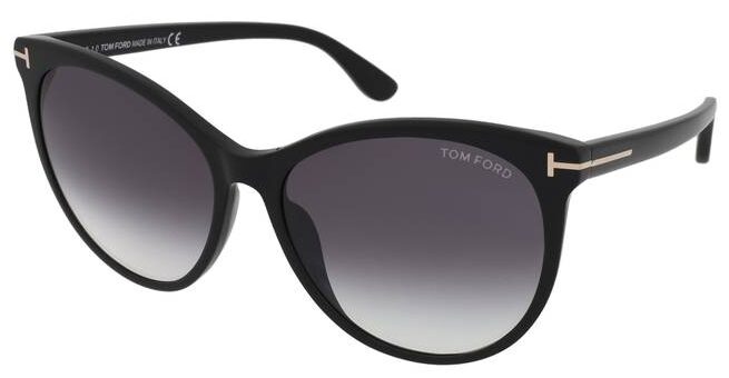 Tom Ford FT0787/S 01B Black Sunglasses - Black frame, Black lens