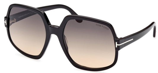 Tom Ford FT0792/S 01B Black Sunglasses - Black frame, Black lens