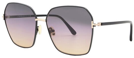 Tom Ford FT0839/S 01B Black Sunglasses - Black frame, Black lens