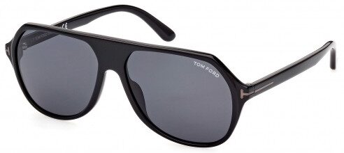 Tom Ford FT0934-N/S 01A Black Sunglasses - Black frame, Black lens