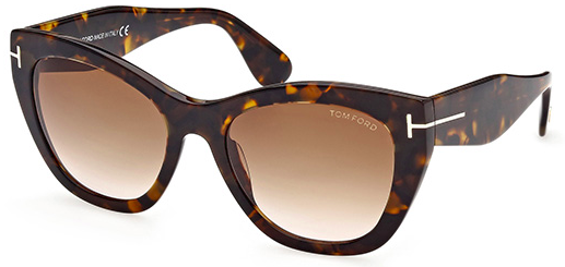 Tom Ford FT0940/S 55F Tortoise Shell Sunglasses - Brown / Tortoise frame, Brown lens