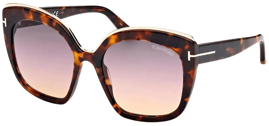 Tom Ford FT0944/S 55B Tortoise Shell Sunglasses - Brown / Tortoise frame, Brown lens