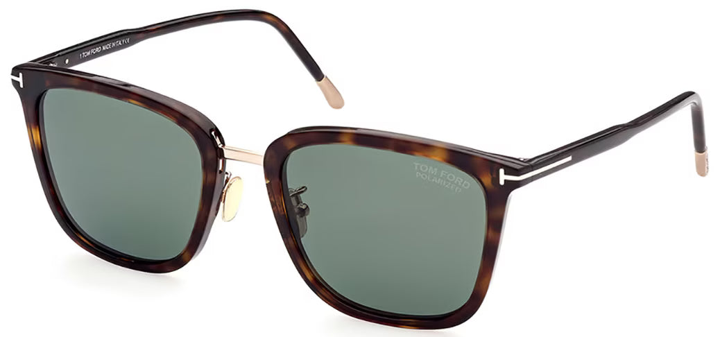 Tom Ford FT0949-D/S 52R Tortoise Shell Sunglasses - Brown / Tortoise frame, Blue lens