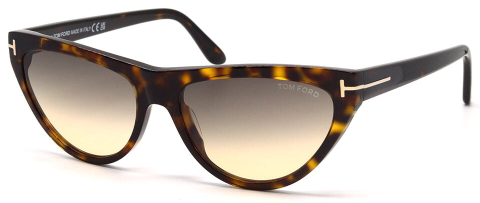 Tom Ford FT0990/S 52B Tortoise Shell Sunglasses - Brown / Tortoise frame, Brown lens