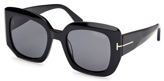 Tom Ford FT1220/S 01D Black Sunglasses - Black frame, Black lens