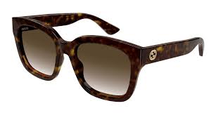 Gucci GG1338S 003 Havana Sunglasses - Brown / Tortoise frame, Brown Gradient Lens
