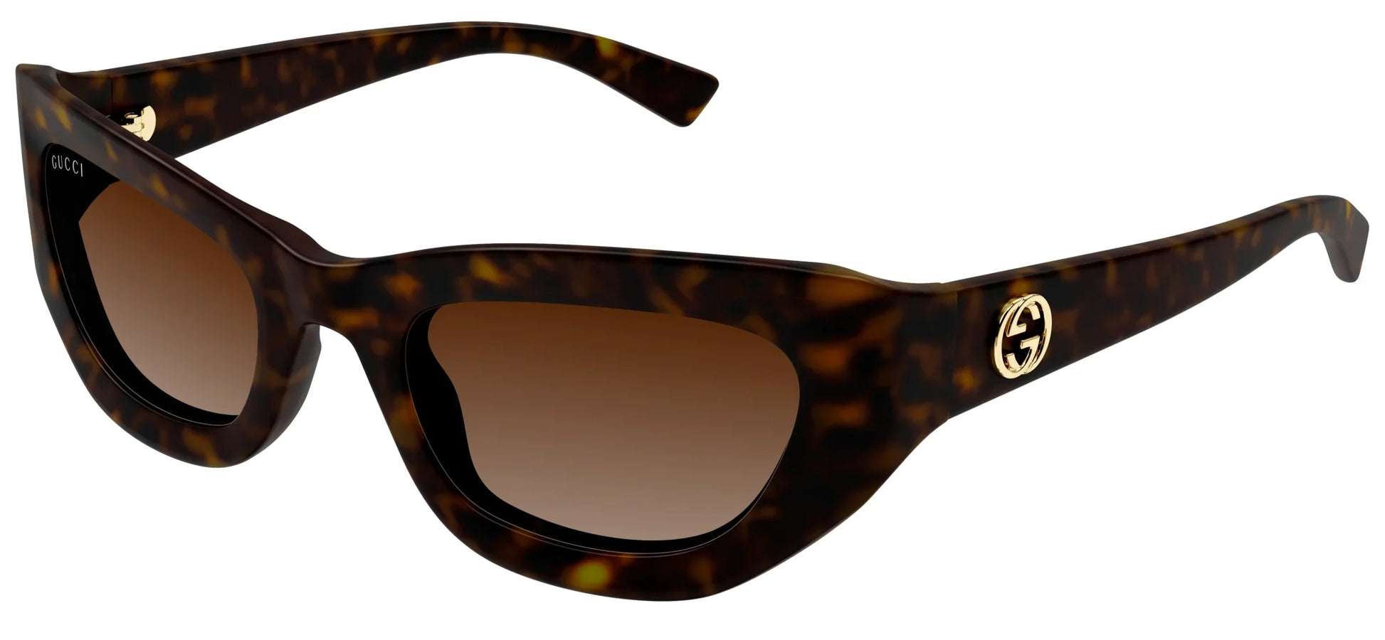 Gucci GG1784S 002 Havana Sunglasses - Brown / Tortoise frame, Brown Lens