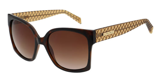 Karen Millen KM5059 122 Dark Tortoise Sunglasses - Brown / Tortoise frame, Brown lens