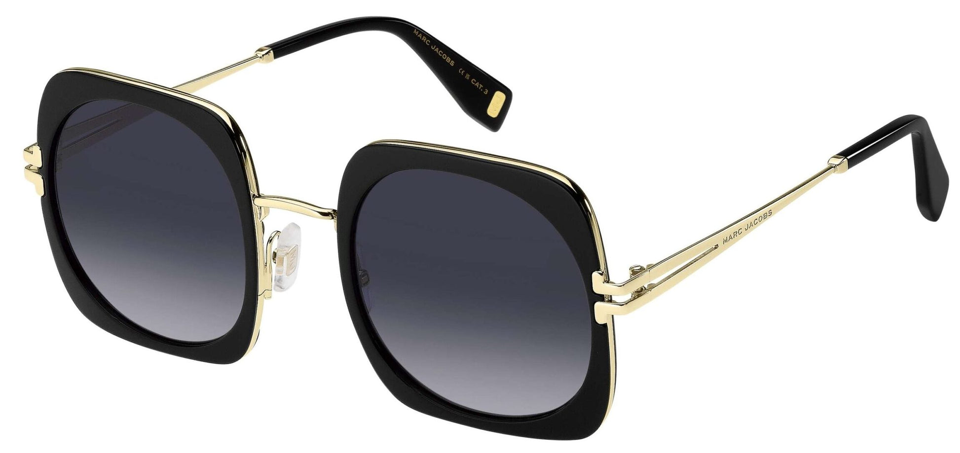 Marc Jacobs MARC 1101/S 807 Gold Sunglasses - Gold frame, Black lens