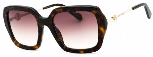 Marc Jacobs MARC 652/S 086 Gold Sunglasses - Gold frame, Brown lens